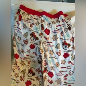 Disney Red and White Adult Pajamas
